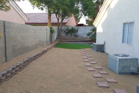 after landscaping